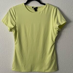 🌟4/$13🌟NWOT Halogen Vibrant Lime Top *Flaw